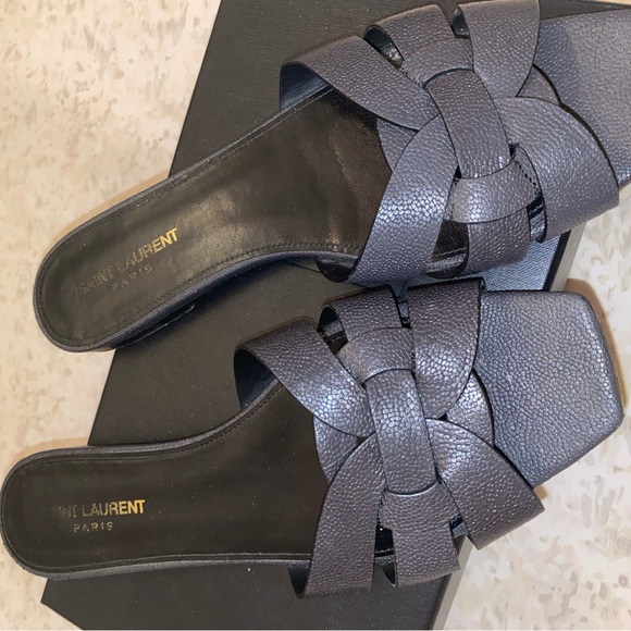 Saint Laurent Tribute Mules - Picture 1 of 4